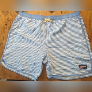 Shrimp and Grits Men's Swimsuit, 38, EUC